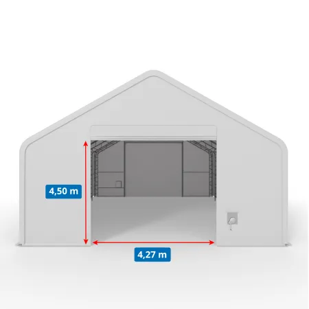 Hala namiotowa XL z dwuspadowym dachem 12,2x24,4m PVC 900g/m2