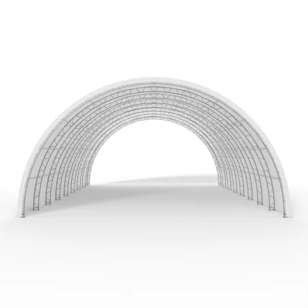 Hala namiotowa tunelowa wzmocniona 15,25x36,6m PVC 750g/m²
