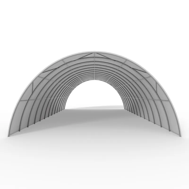 Hala namiotowa tunelowa 12,2x24m PVC 750g/m²