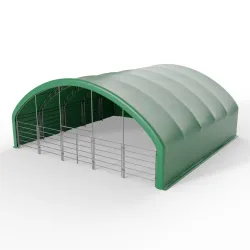 Zagroda dla zwierząt 12x12m PVC 900g/m2