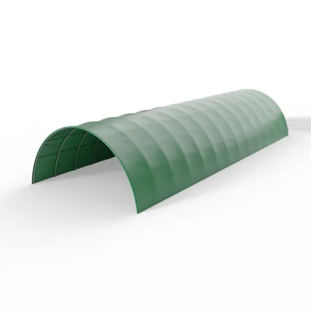 Hala namiotowa tunelowa 12,2x24m PVC 900g/m² w wersji zielonej