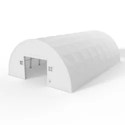 Hala namiotowa łukowa 15,25x30,5m PVC 750g/m2