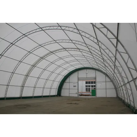 Hala namiotowa łukowa 15,25x30,5m PVC 750g/m2