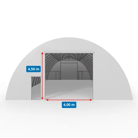 Hala namiotowa łukowa 12,2x18m PVC 900g/m2