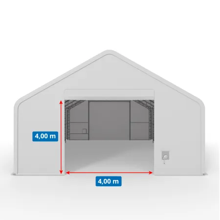 Hala namiotowa z dwuspadowym dachem 12,2x36,6m PVC 750g/m2