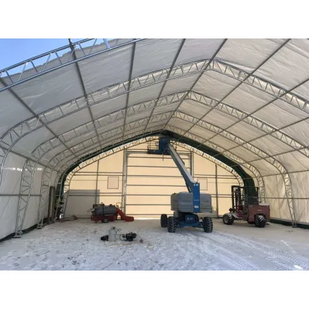 Hala namiotowa XL z dwuspadowym dachem 15,25x30,5m PVC 900g/m2