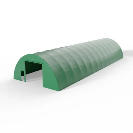 Ściana obustronna do hali tunelowej w wersji zielonej 12m PVC 900g/m²