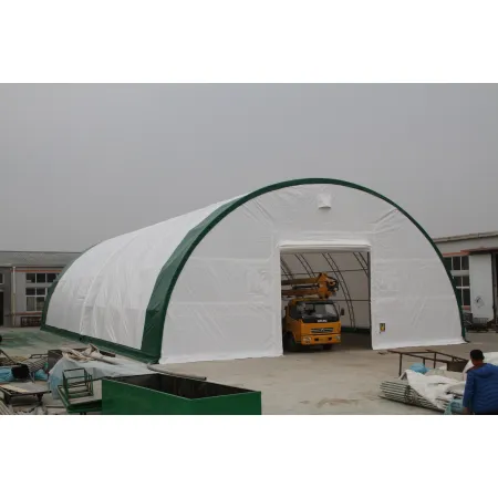 Hala namiotowa łukowa wzmocniona 15,25x24,4 m PVC 900g/m²