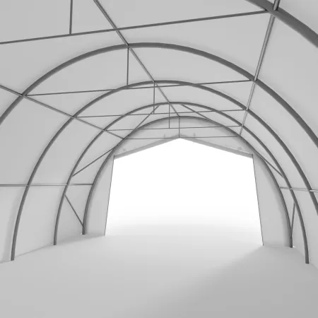 Hala namiotowa łukowa 6,1x12,8m PVC 750g/m²