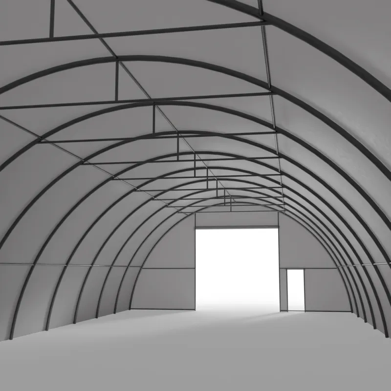 Hala namiotowa łukowa 9,15x12m PVC 900g/m²