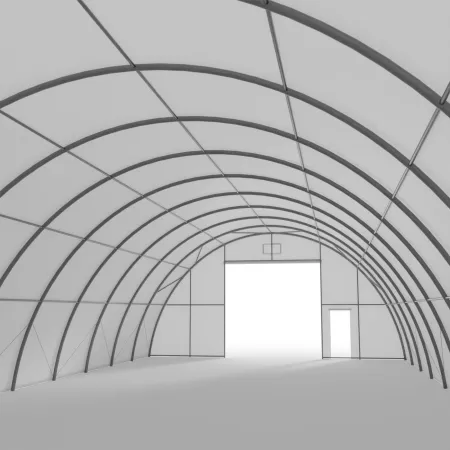 Hala namiotowa łukowa 12,2x18m PVC 750g/m²