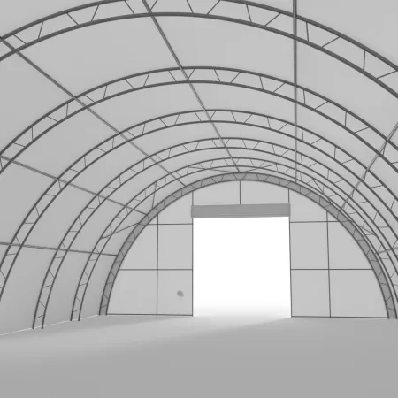 Hala namiotowa łukowa wzmocniona 12,2x24m PVC 900g/m²
