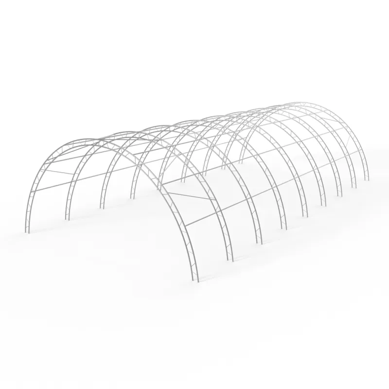 Hala namiotowa tunelowa wzmocniona 12,2x30m PVC 900g/m²