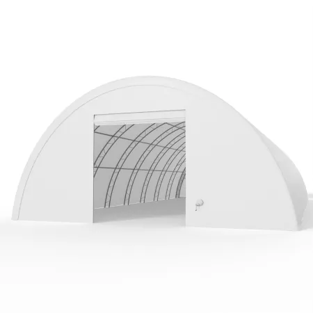 Ściana obustronna do wzmocnionej hali tunelowej 12m PVC 750g/m²