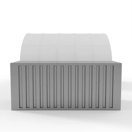 Zadaszenie kontenerowe 8x6m PVC 750g/m2