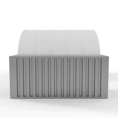 Zadaszenie kontenerowe 6x6m PVC 900g/m2