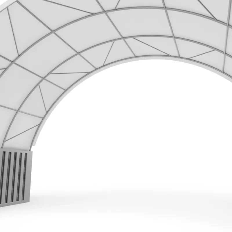 Zadaszenie kontenerowe 10x6m PVC 900g/m2