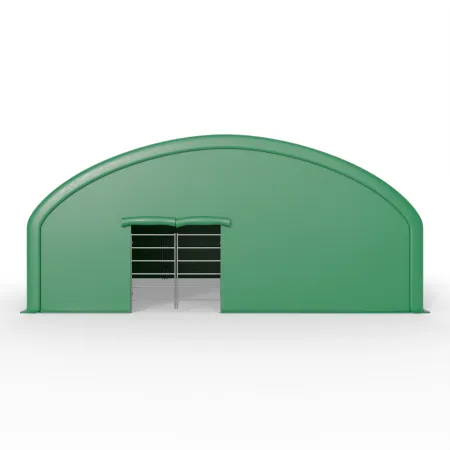 Ściana frontowa do zagrody dla zwierząt 10x10m PVC 900g/m²