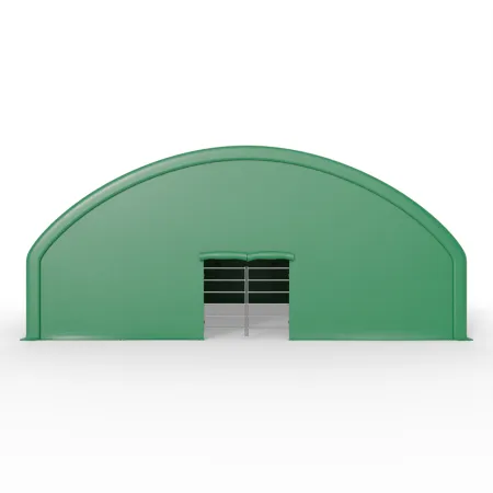 Ściana frontowa do zagrody dla zwierząt 12x12m PVC 900g/m²