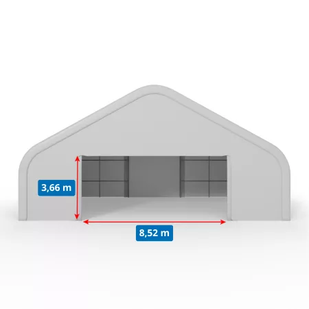 Hangar samolotowy 13x13m PVC 900g/m2