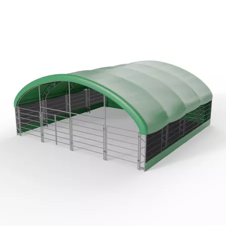 Zagroda dla zwierząt 10x10m PVC 750g/m2