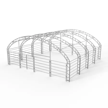 Zagroda dla zwierząt 10x10m PVC 750g/m2