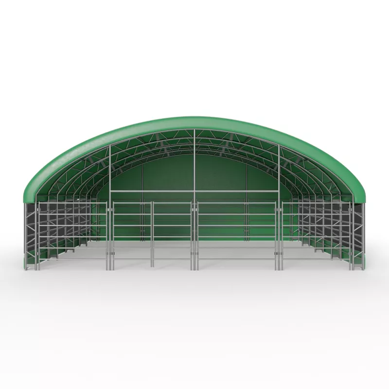 Zagroda dla zwierząt 10x10m PVC 750g/m2