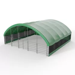 Zagroda dla zwierząt 12x12m PVC 900g/m2